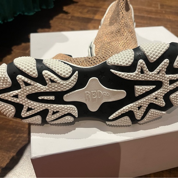 Red Valentino Garavani cloth trainers - Picture 4 of 6